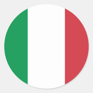Sticker pour drapeau italien