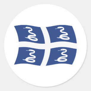 Sticker pour drapeau martiniquais