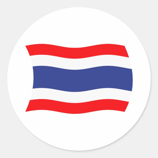 Sticker pour drapeau thaïlandais (Devant)