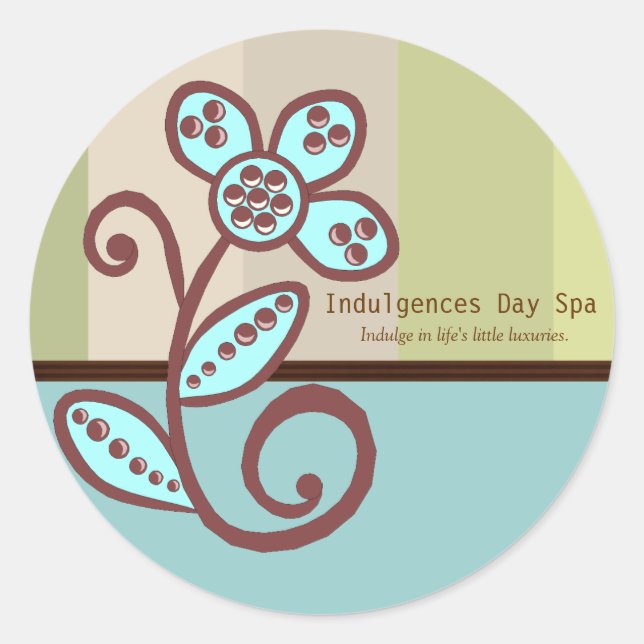Sticker pour entreprise Spa de jour (Devant)