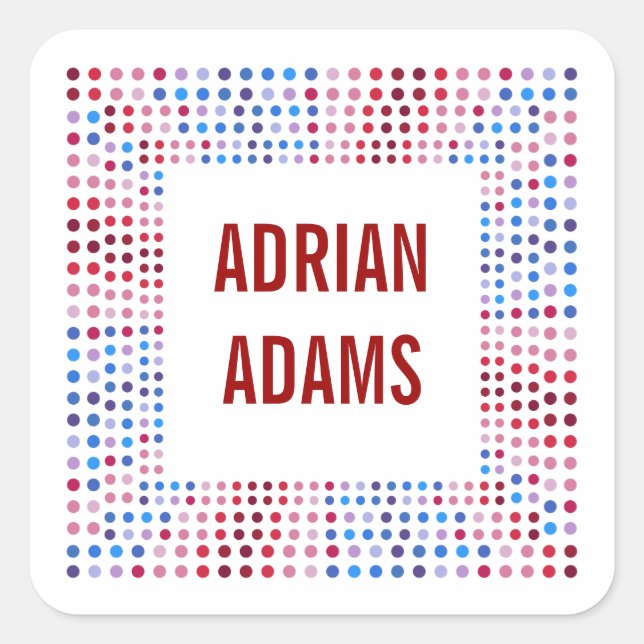 Sticker pour Étiquette de livre / étiquette cadeau (Devant)