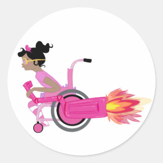 Sticker pour fauteuil roulant