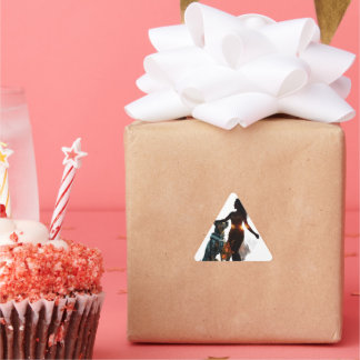 Sticker pour fille avec chien