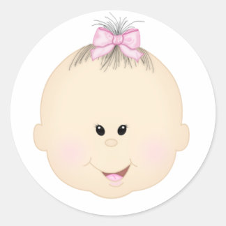 Sticker pour fille d'anniversaire