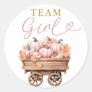 Sticker pour fille de l'équipe de transport citrou