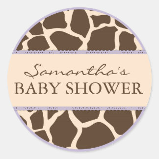 Sticker pour fille Safari D