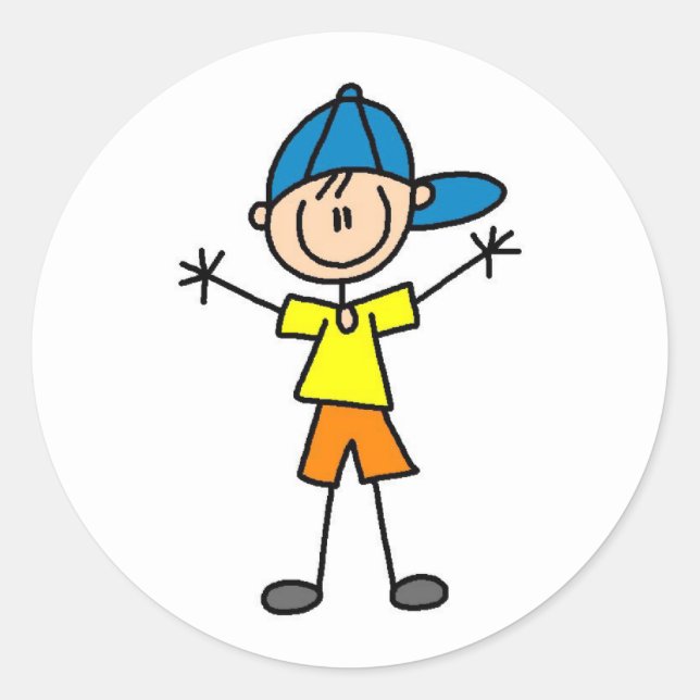 Sticker pour garçon (Devant)