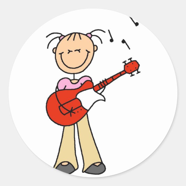 Sticker pour guitare (Devant)