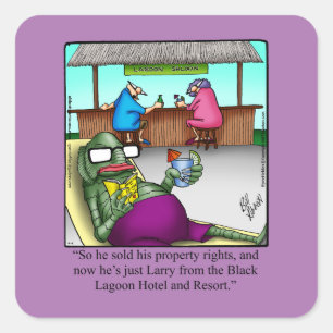 Sticker pour Humour Halloween drôle