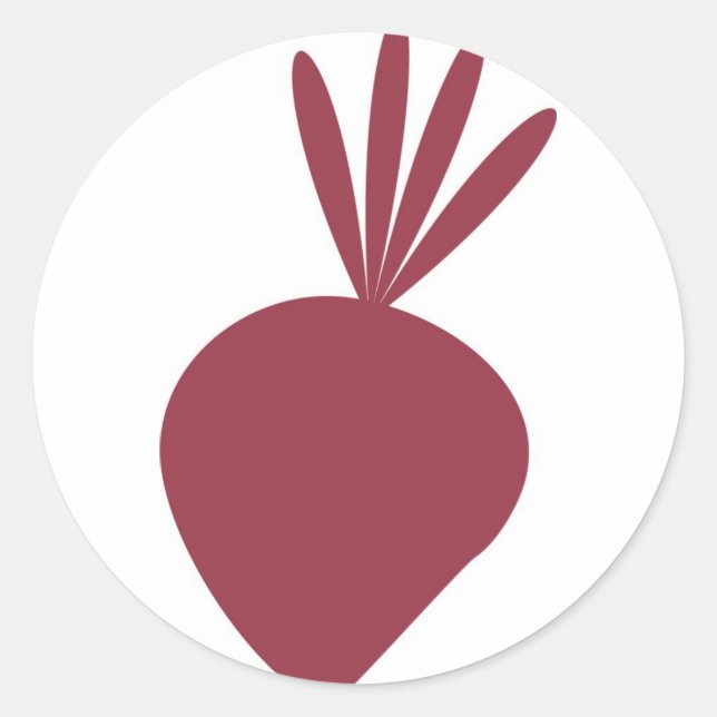 Sticker pour la betterave (Devant)