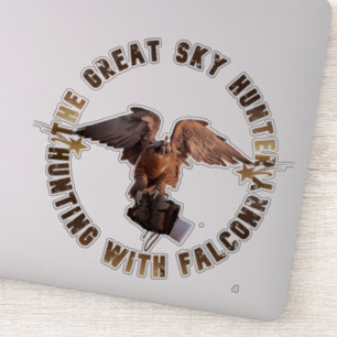 Sticker pour la chasse aux oiseaux