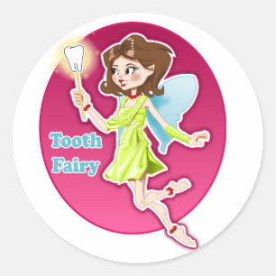 Sticker pour la conservation des dents de fée