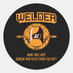 Sticker pour la définition de soudeur
