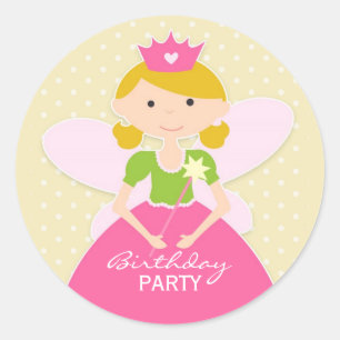 Sticker pour la fête d'anniversaire