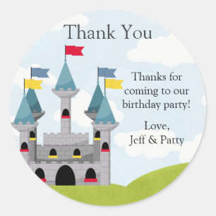 Sticker pour la fête d'anniversaire de la princess