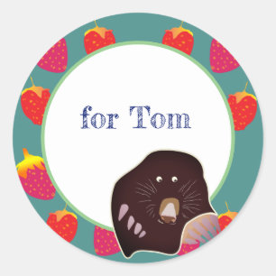 Sticker pour la fête des enfants Mole