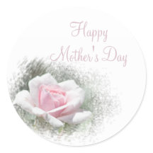 Sticker pour la fête des mères rose joyeux