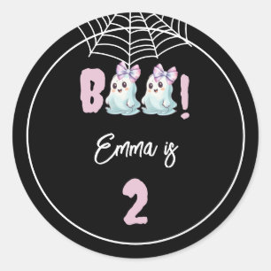 Sticker pour la fête d'Halloween du 2e anniversair