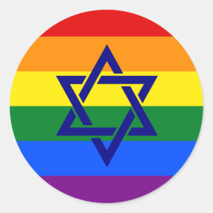 Sticker pour la fierté juive fantaisiste