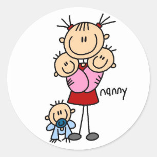 Sticker pour la figure de nounou