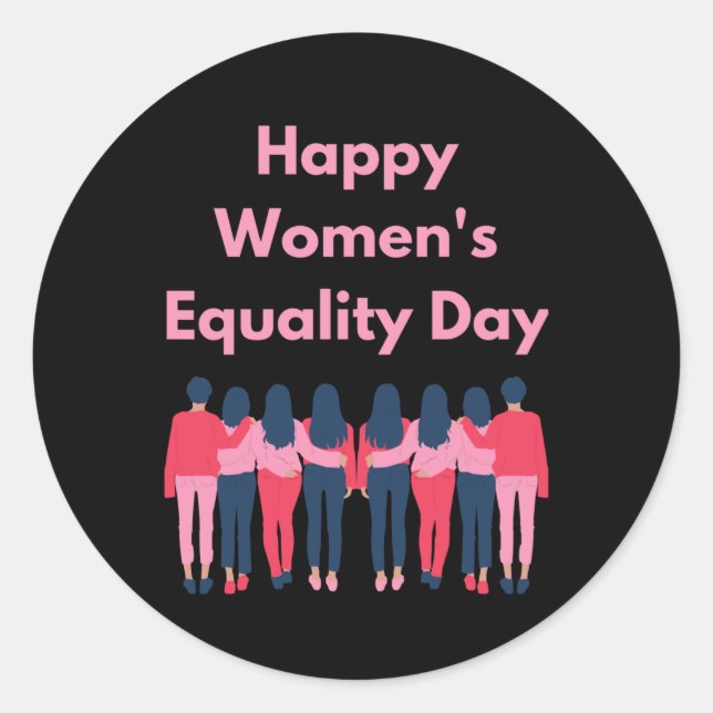 Sticker pour la Journée de l'égalité des femmes1 (Devant)