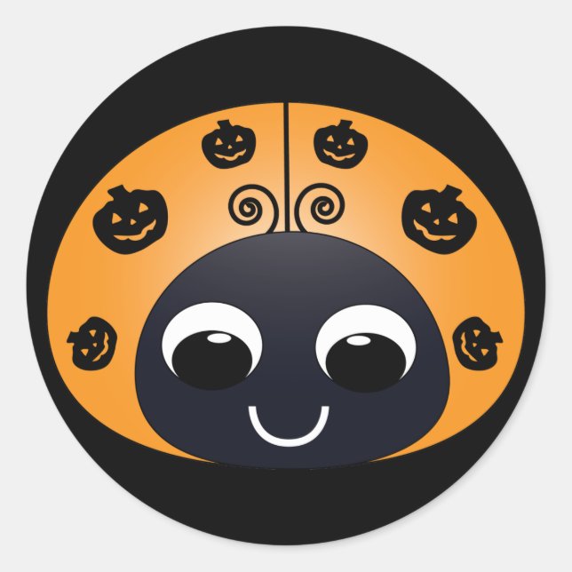 Sticker pour la loween Ladybug (Devant)