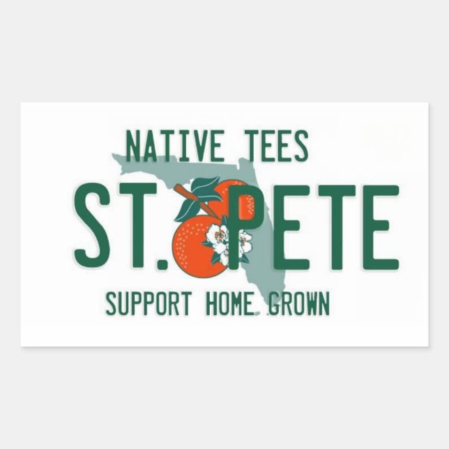 Sticker pour la maison St. Pete (Devant)