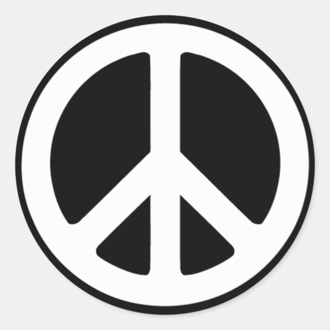Sticker pour la paix (Devant)