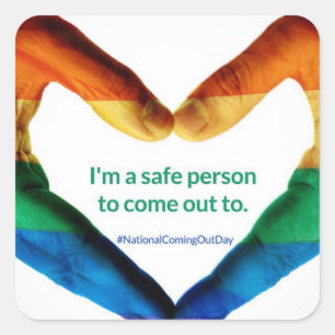 Sticker pour la personne en sécurité