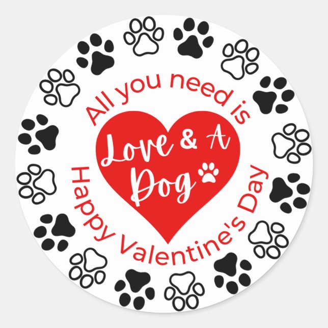 Sticker pour la Saint-Valentin (Devant)