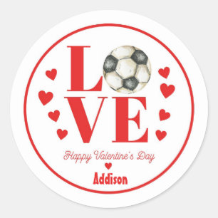 Sticker pour la Saint Valentin, Soccer AMOUR