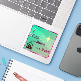 Sticker pour la saison de Noël Jésus