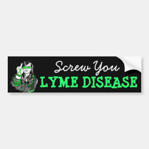 Sticker pour la sensibilisation à la maladie de Ly
