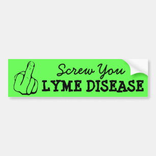 Sticker pour la sensibilisation à la maladie de Ly
