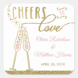 Sticker pour l'amour, Faux Gold