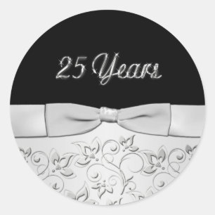 Sticker pour l'anniversaire de 25 ans