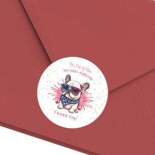 Sticker pour l'anniversaire de Chien : Pawty