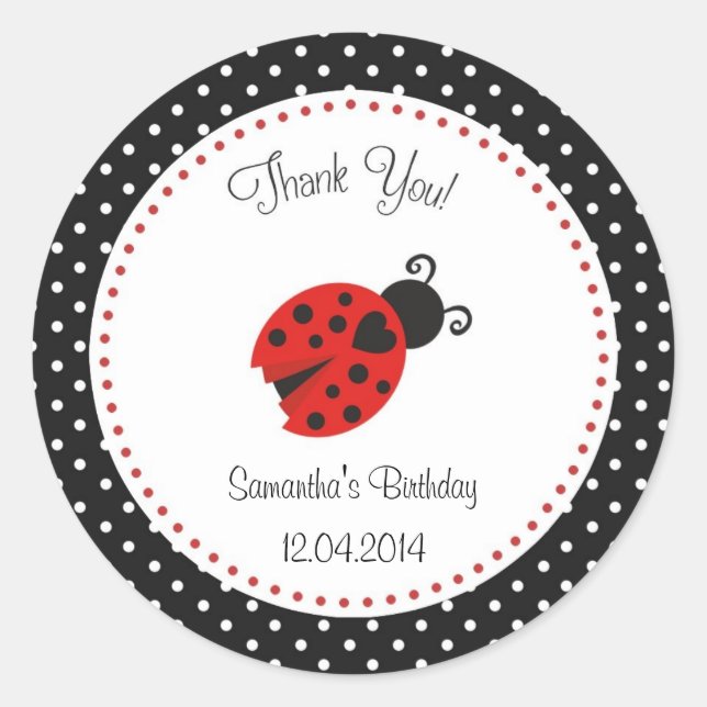 Sticker pour l'anniversaire de la cocaïne Rouge et (Devant)