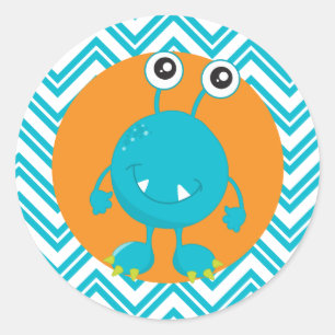 Sticker pour l'anniversaire de Little Monster