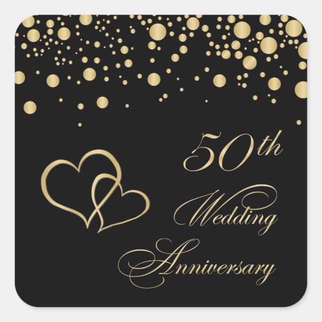 Sticker pour le 50e anniversaire du Mariage des co (Devant)