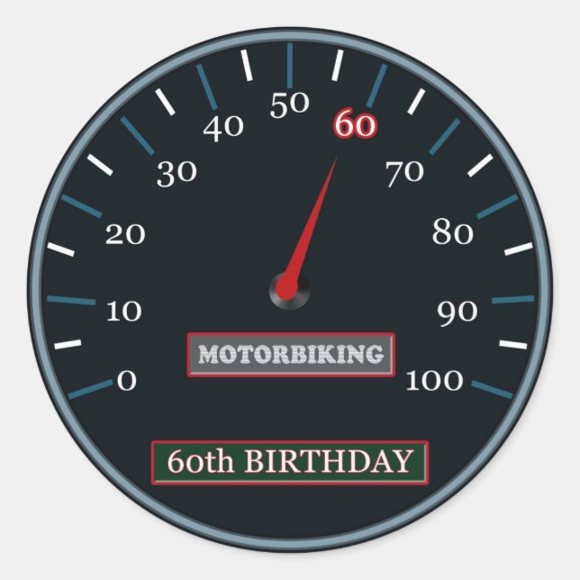 Sticker pour le 60e anniversaire (Devant)