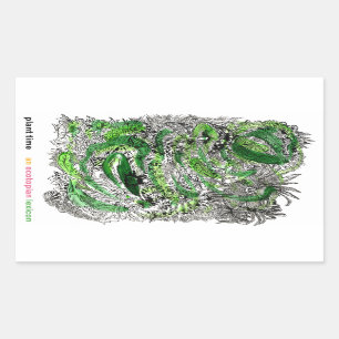 Sticker pour le temps Plante (par Nikki Lindt)