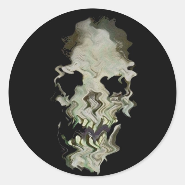 Sticker pour le voyage du crâne (Devant)