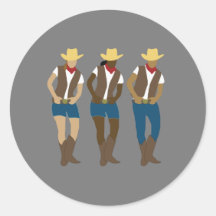Sticker pour les danseurs de ligne