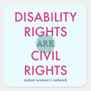 Sticker pour les droits d'invalidité
