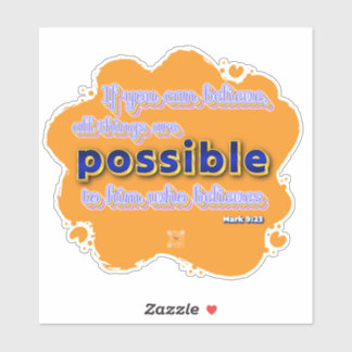 Sticker pour les écritures