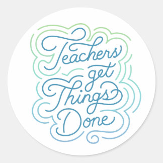 Sticker pour les enseignantes et les enseignants m