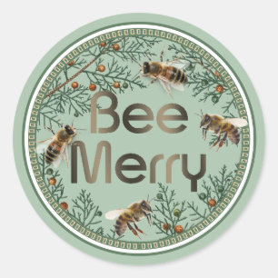 Sticker pour les fêtes d'abeille