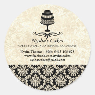 Sticker pour les gâteaux de Nysha