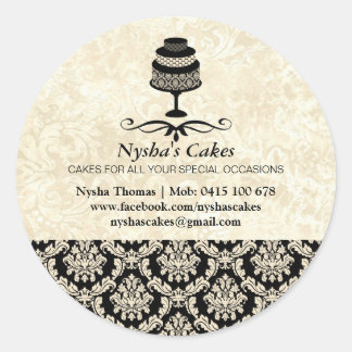 Sticker pour les gâteaux de Nysha